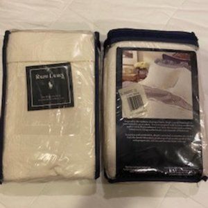 Ralph Lauren Decorative Euro Pillow Shams